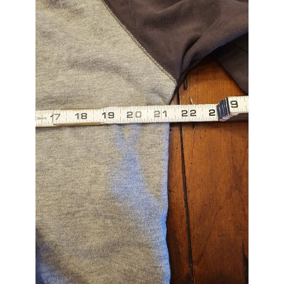 Chor hoodie jacket large gray charcoal zipper - Picture 7 of 7